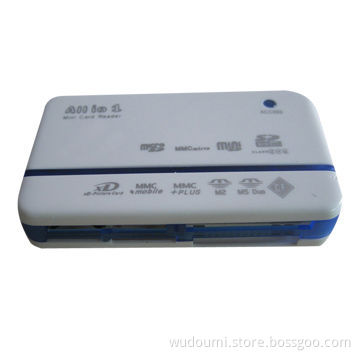 All in one card reader-CF, XD, MS, TF and SD